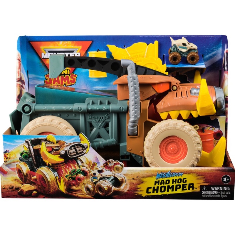 MONSTER JAM MINI FEATURE PLAYSET AST