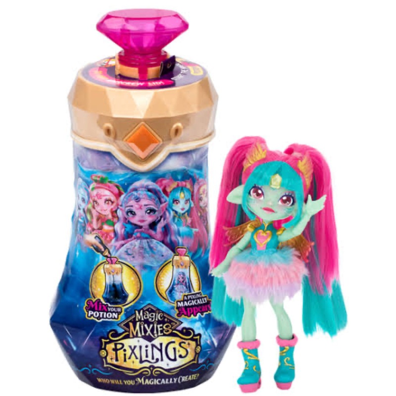 MAGIC MIXIES PIXLINGS S1 DOLL TEAL
