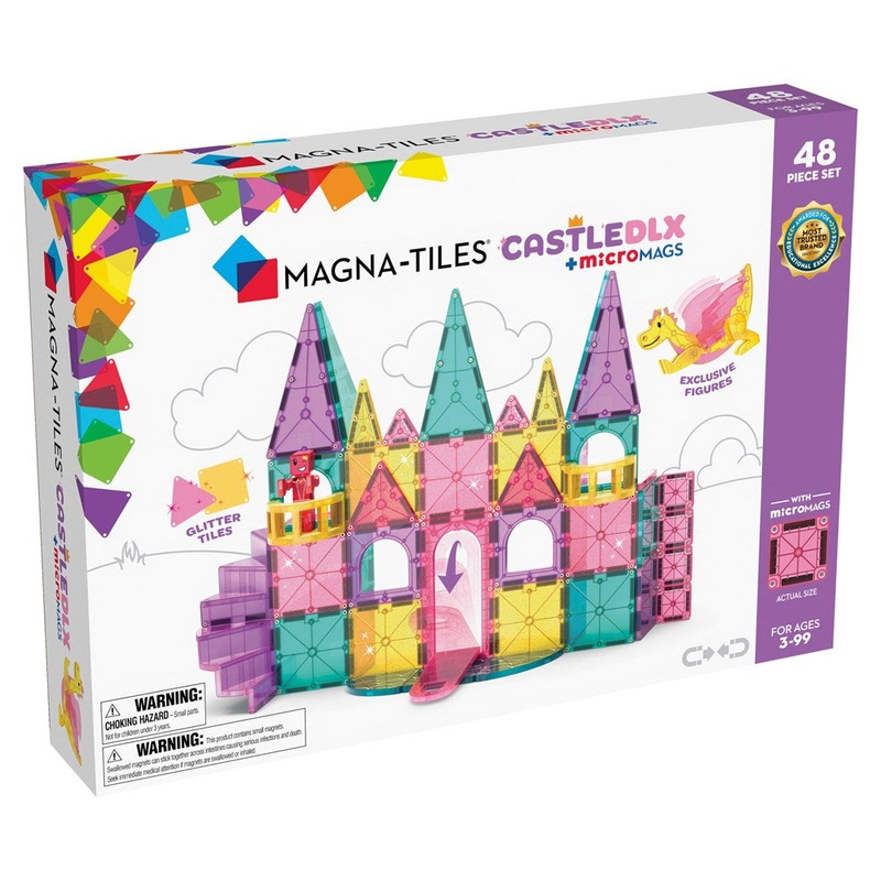 Magna Tiles Castle Dlx 48Pc