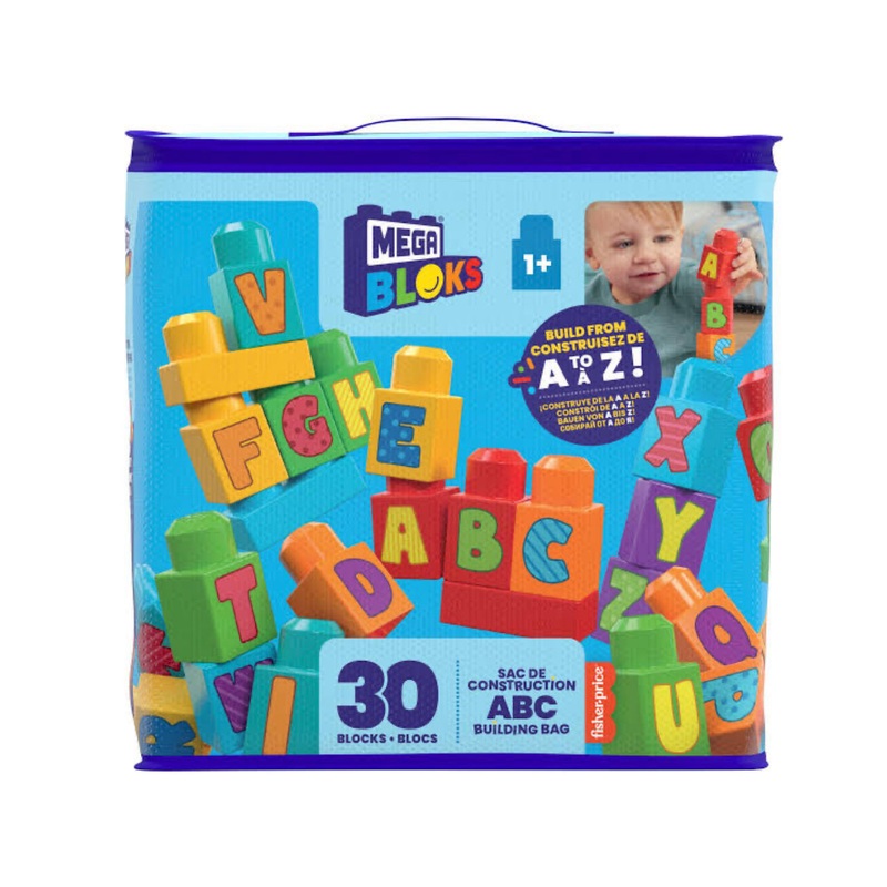 MEGA BLOKS ABC BUILDING BAG