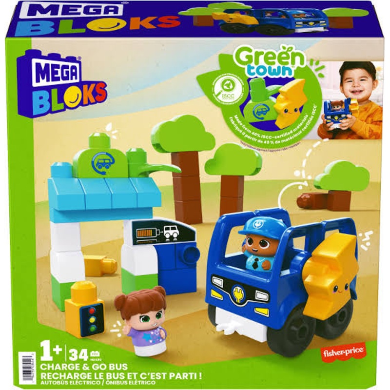 Mega Bloks Charge & Go Bus