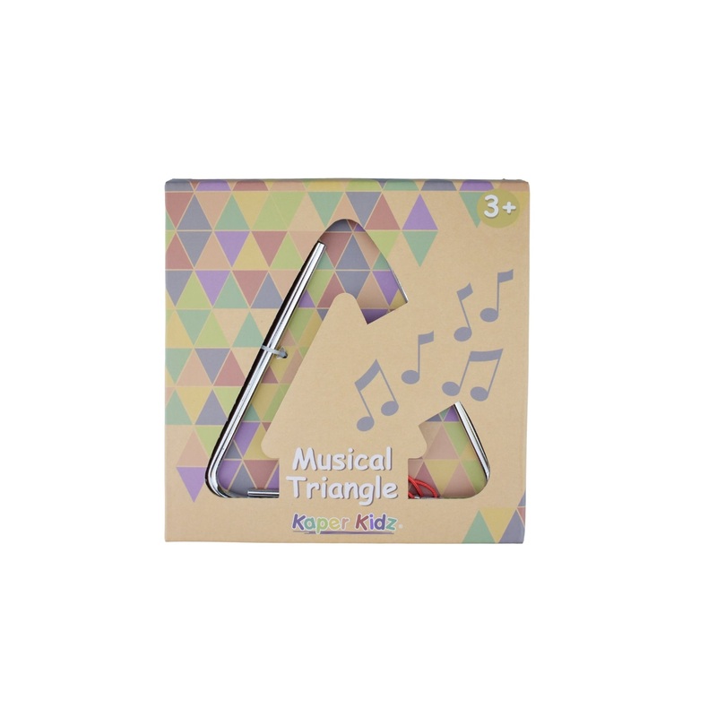 METAL MUSICAL TRIANGLE W WAND