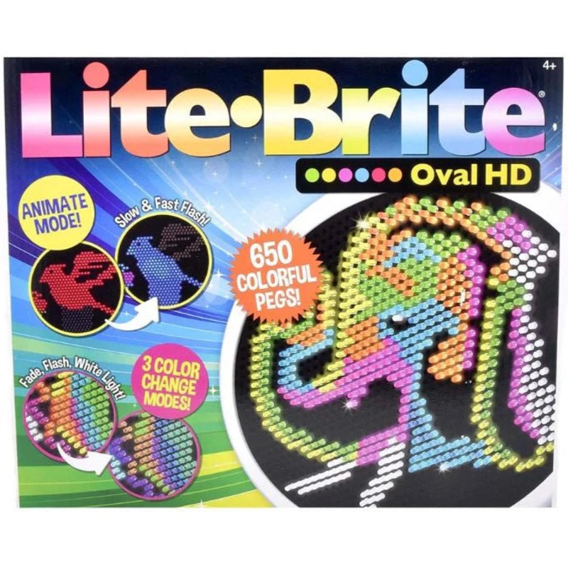 LITE-BRITE OVAL HD