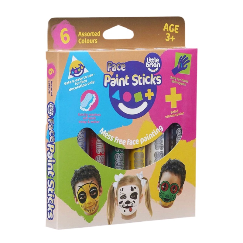 LITTLE BRIAN FACE PAINT STICKS 6PK