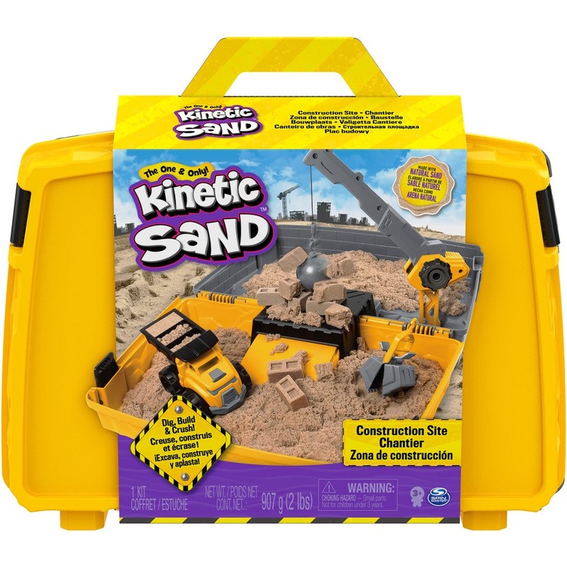 KINETIC SAND CONSTRUCTION SITE IN CASE
