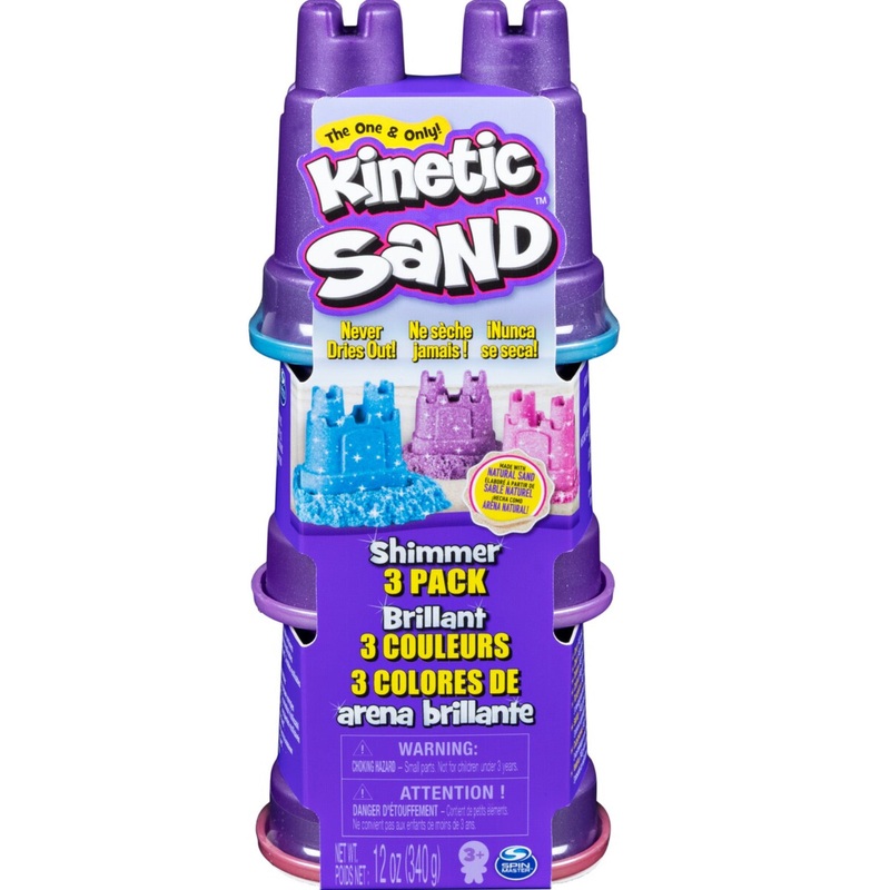 KINETIC SAND SHIMMERS MULTI PACK