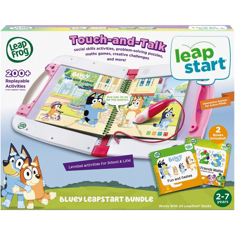 L/F LEAPSTART BLUEY LEAPSTART BUNDLE PNK