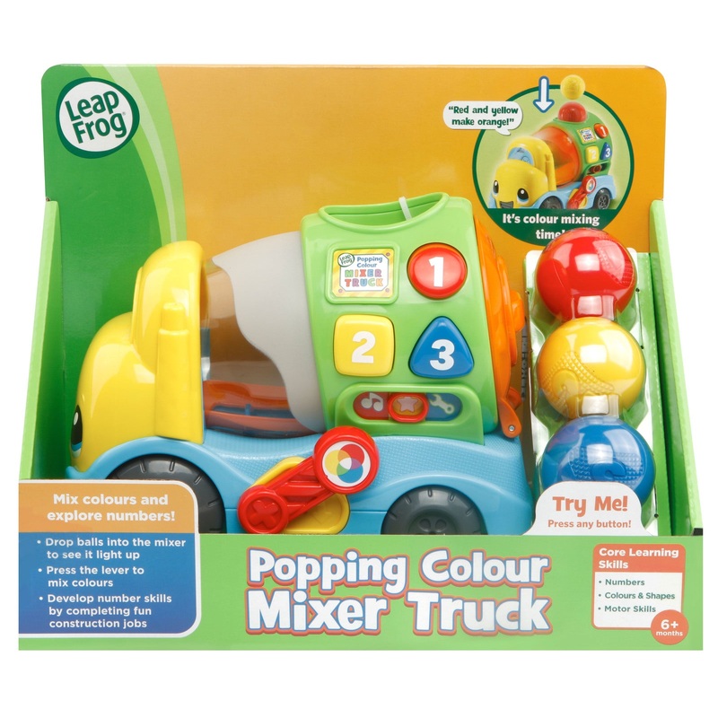L/F POPPING COLOR MIXER TRUCK