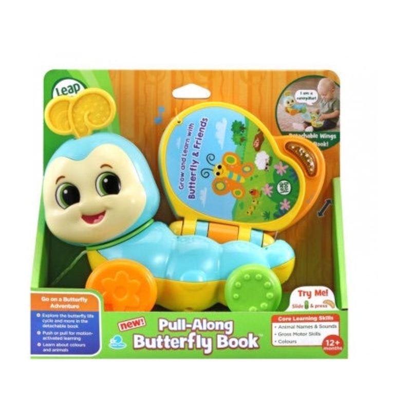L/F PULL ALONG BUTTERFLY BOOK