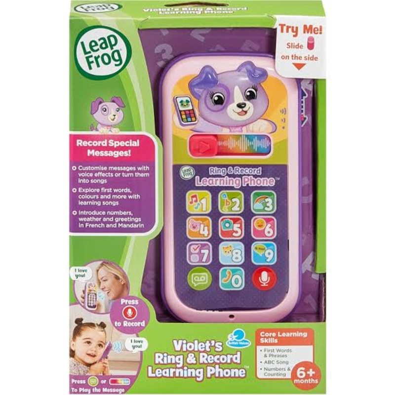 L/F VOILET'S RING & RECORD LEARNING PHON
