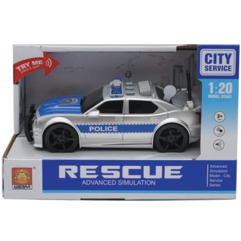 LIGHT & SOUND RESCUE AMBULANCE OR POLICE