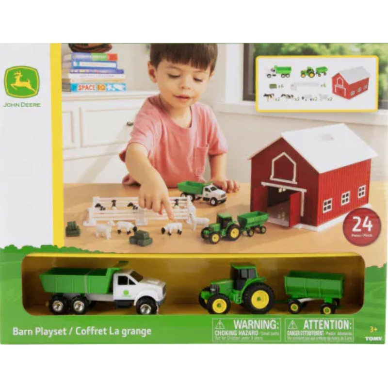 JD 1:64 RED BARN PLAYSET