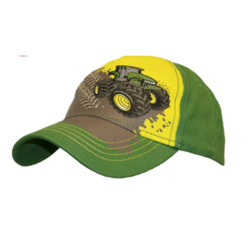 JD CAP TRACTOR MUD TRACK TODDLER