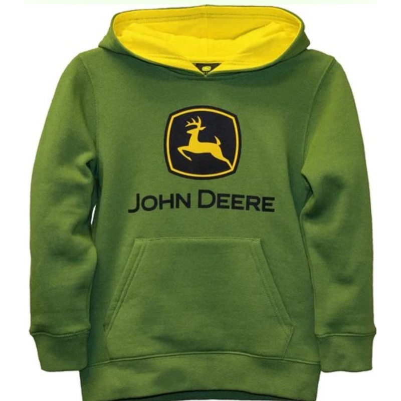 JD FLEECE HOODIE TRADEMARK GREEN 7