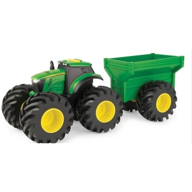 JD L&S MONSTER TREADS TRACTOR W WAGON