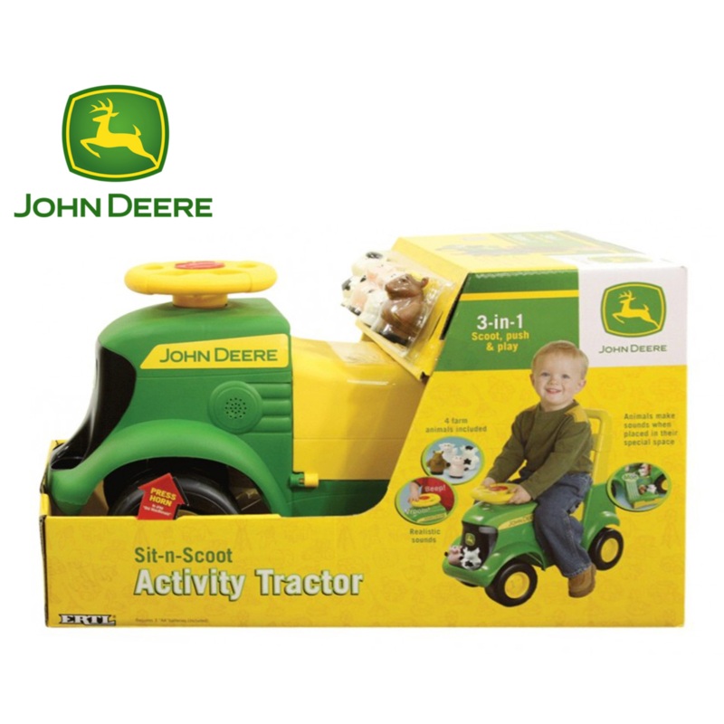 JD SIT & SCOOT TRACTOR