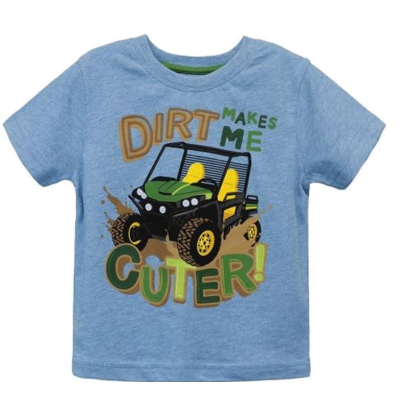 JD T-SHIRT DIRT MAKES ME CUTER TOD 2