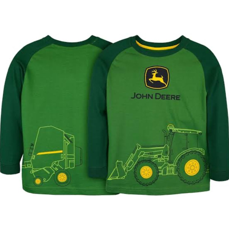 JD T-SHIRT L/S HAY BALER WRAP CHILD 5