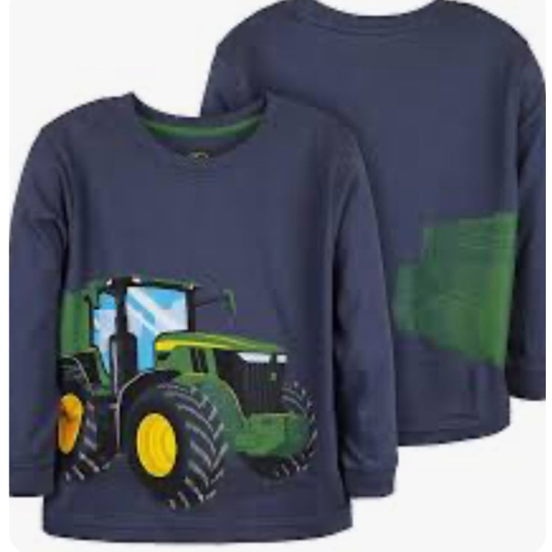 JD T-SHIRT L/S TRACTOR STREAK TOD 2