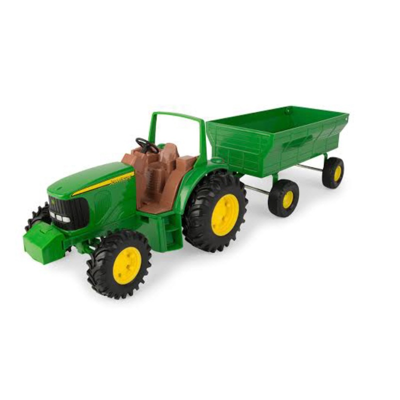 JOHN DEERE TRACTOR WITH WAGON