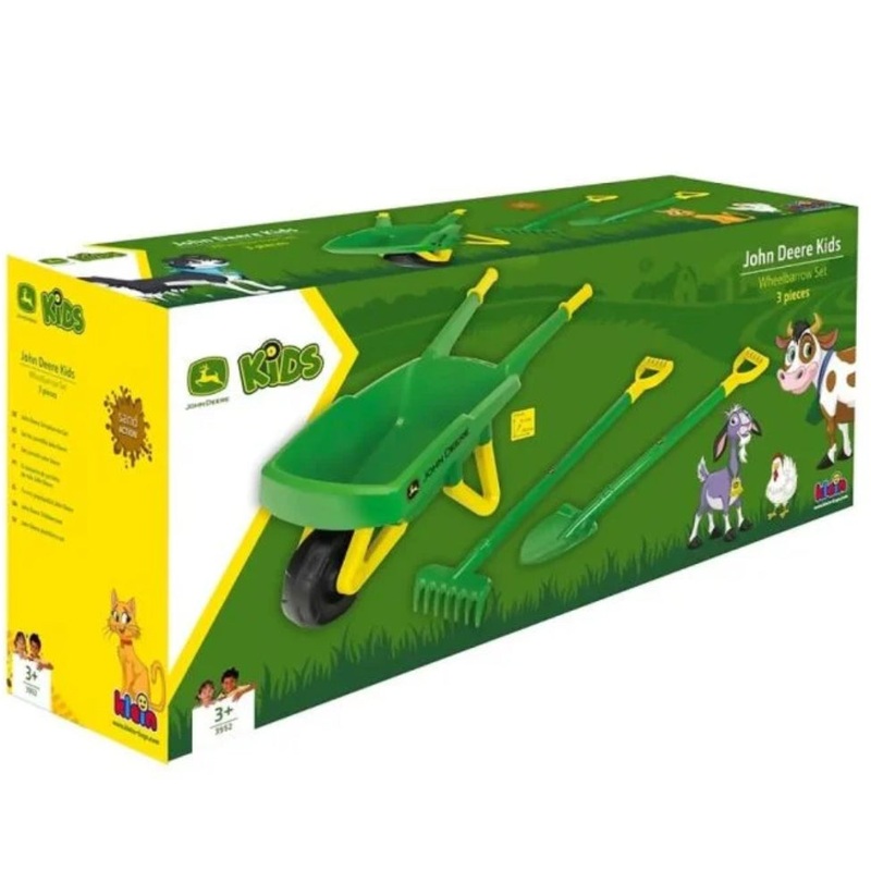 JOHN DEERE WHEELBARROW SET