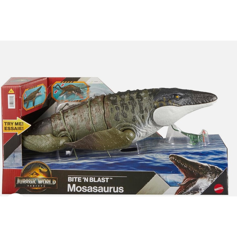 JW BITE N BLAST MOSASAURUS