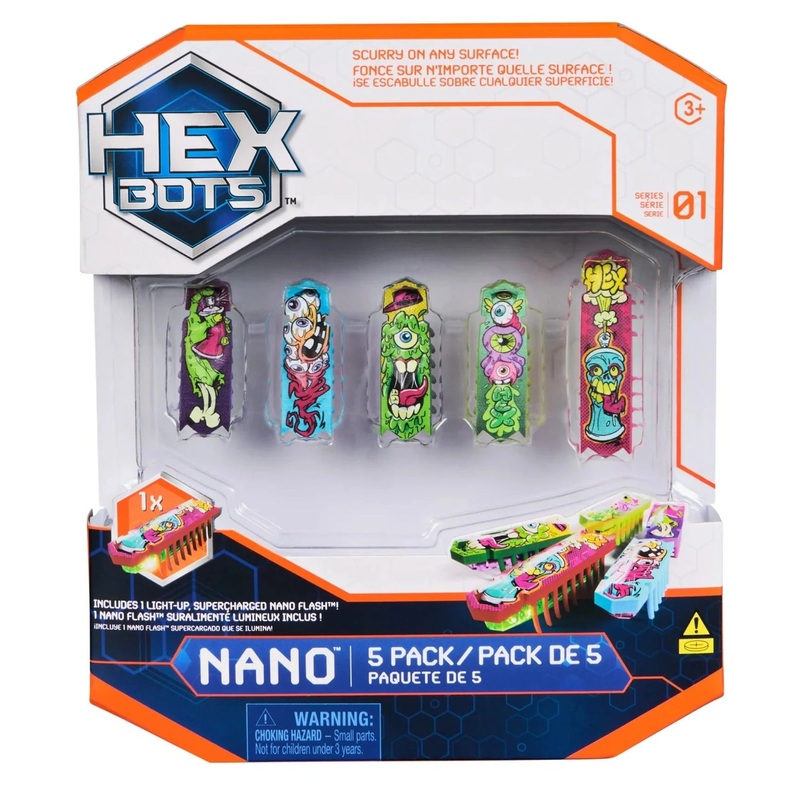 HEXBOTS FLASH NANO 5PK