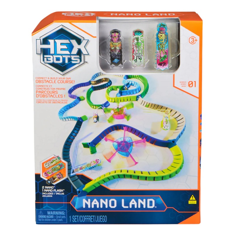 HEXBOTS FLASH NANO LAND SMALL PLAYSET