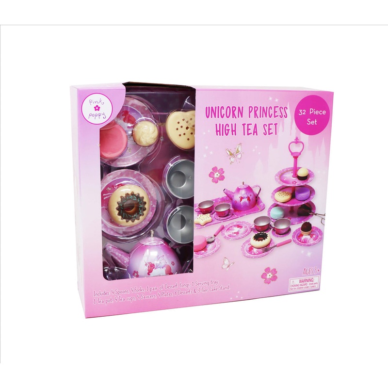 HIGH TEA SET UNICORN PRINCESS P/POP