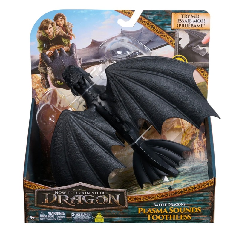 HTTY DRAGON PLASMA SOUNDS TOOTHLESS