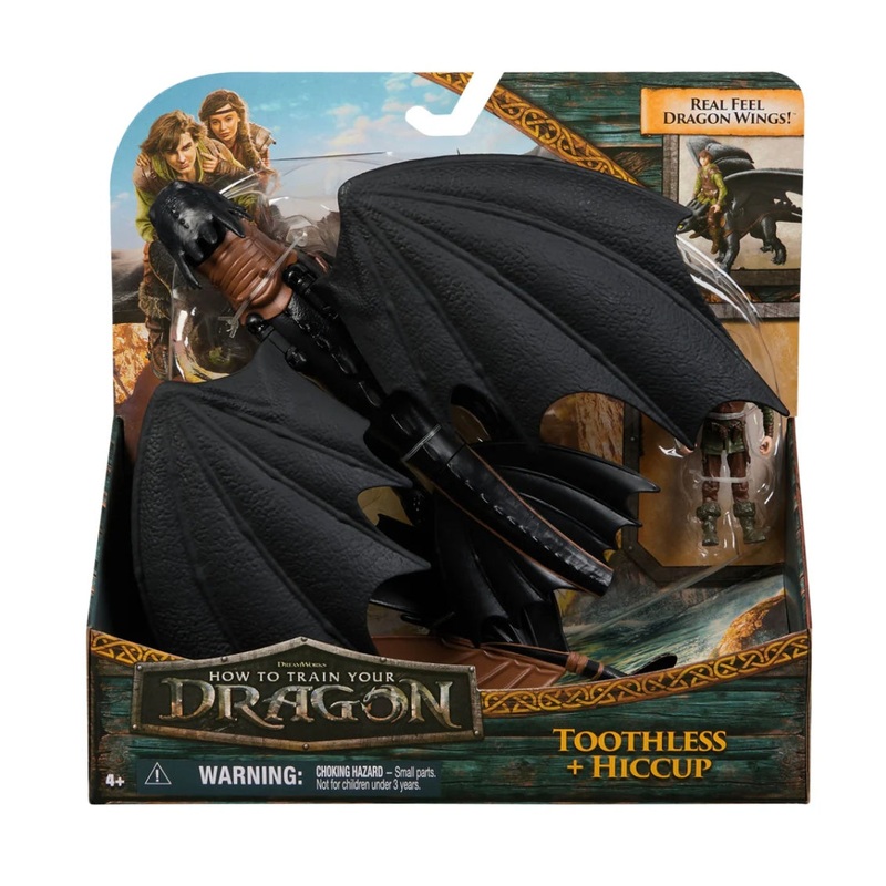 HTTY DRAGON TOOTHLESS & HICCUP