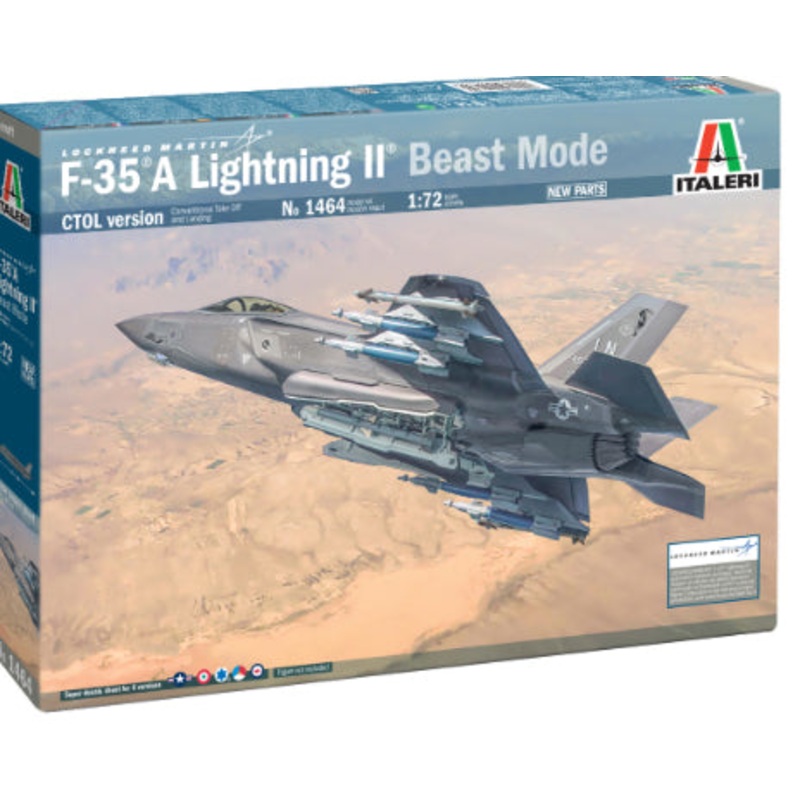 Italeri 1:72 Lockheed Martin F35A Lightn