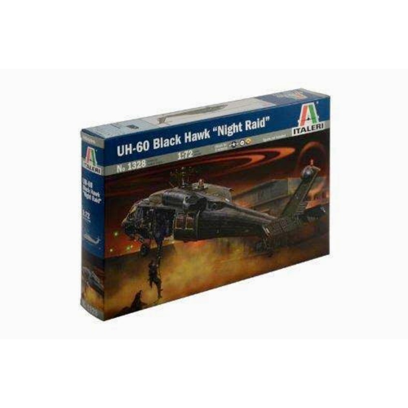 ITALERI 1:72 UH-60/MH-60 BLACK HAWK NIGH