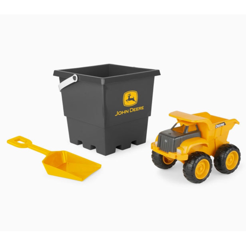 JD 15CM SAND PIT BUCKET SET YELLOW DUMP