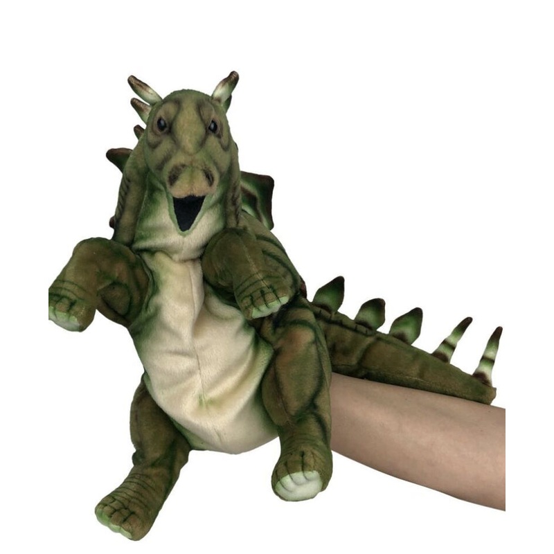 HANSA PUPPET STEGOSAURUS