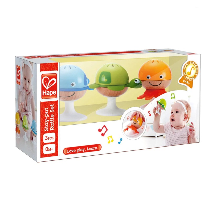 HAPE STAY-PUT RATTLE SET