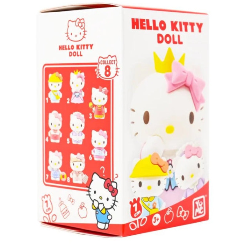 HELLO KITTY DRESS UP DIARY 7CM FIG AST