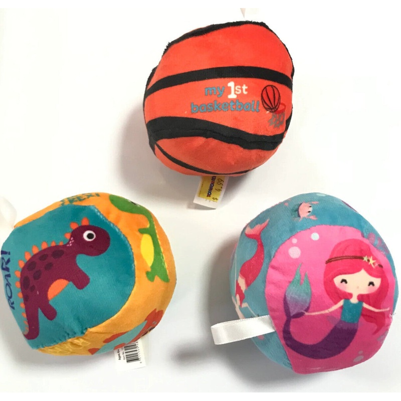 Hello Sunshine Soft Sewn Rattle Ball