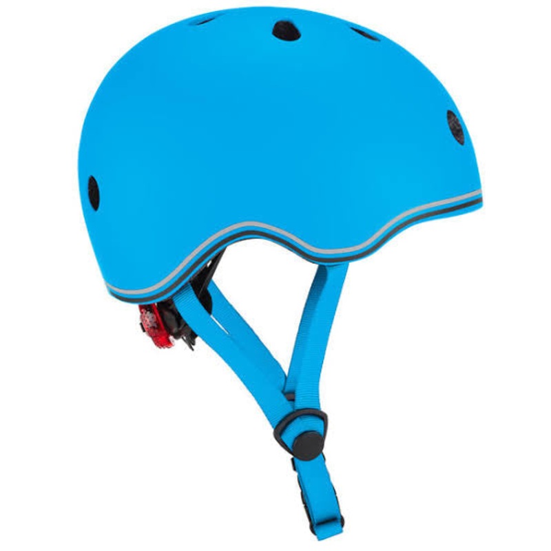 Helmet Globber Go Up Lights Xs/S Blue