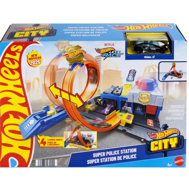 H/W CITY SUPER POLICE STATION SET