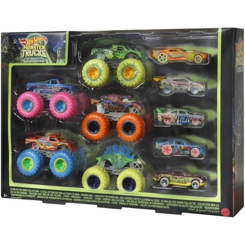 H/W Monster Trucks Gitd Collection