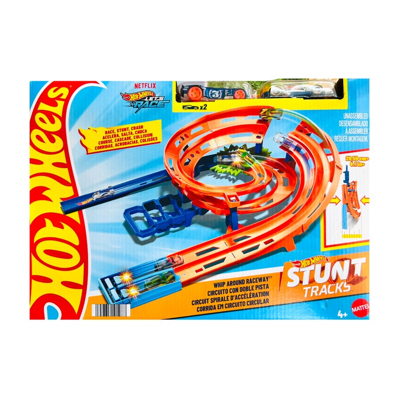 H/W WHIP AROUND RACEWAY SPIRAL ACTION