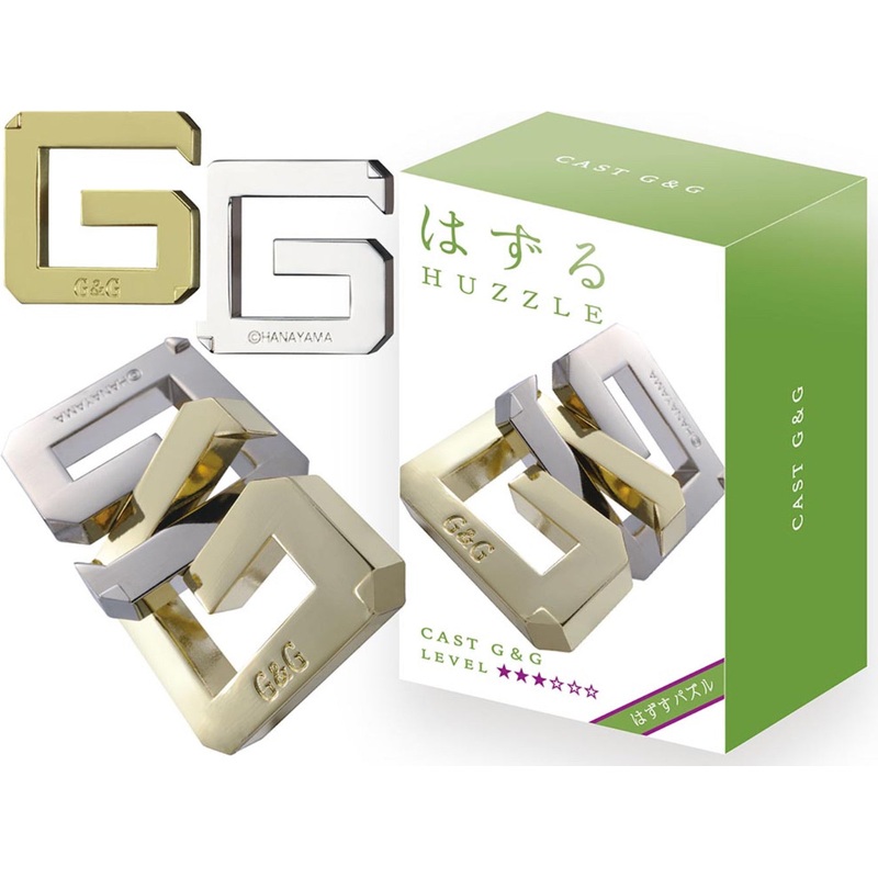 HANAYAMA HUZZLE L3 G&G