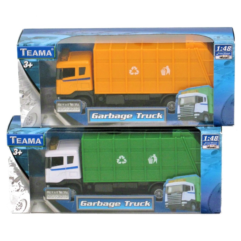 GARBAGE TRUCK SERVICE VEHICLE 1:48