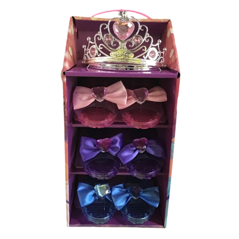 GIRLS SHOES & TIARA SET OF 3