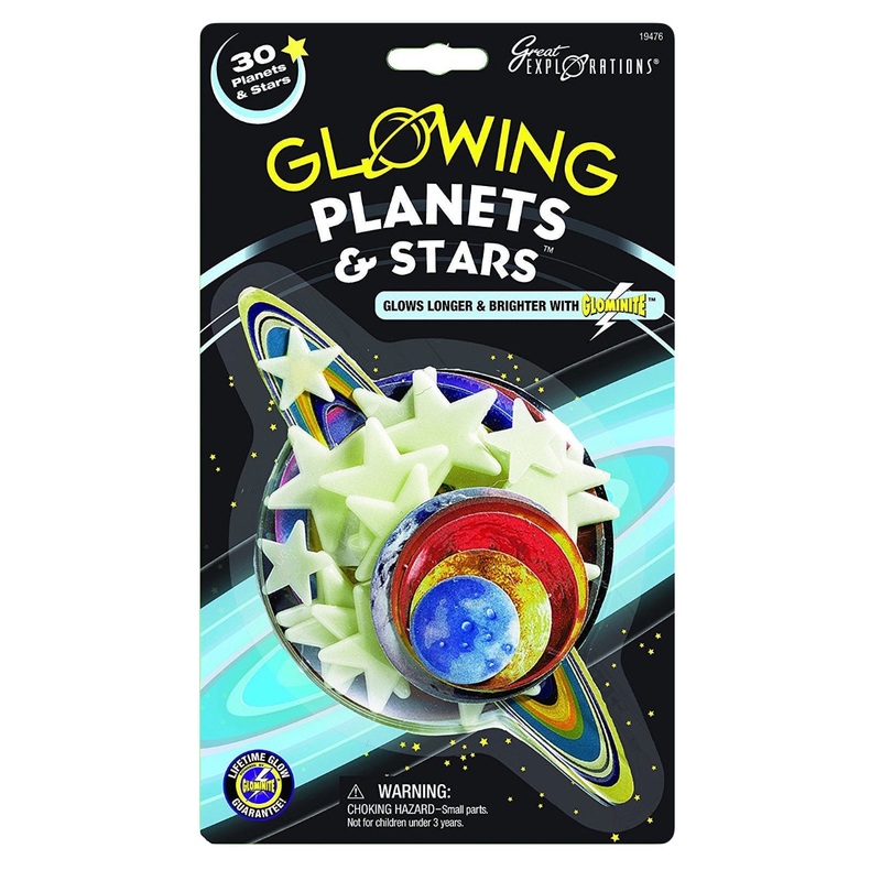 GLOW IN THE DARK PLANETS & STARS