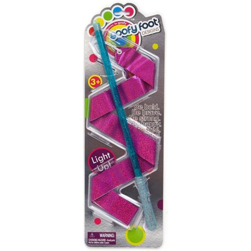 GOOFY FOOT LIGHT UP TWIRLER