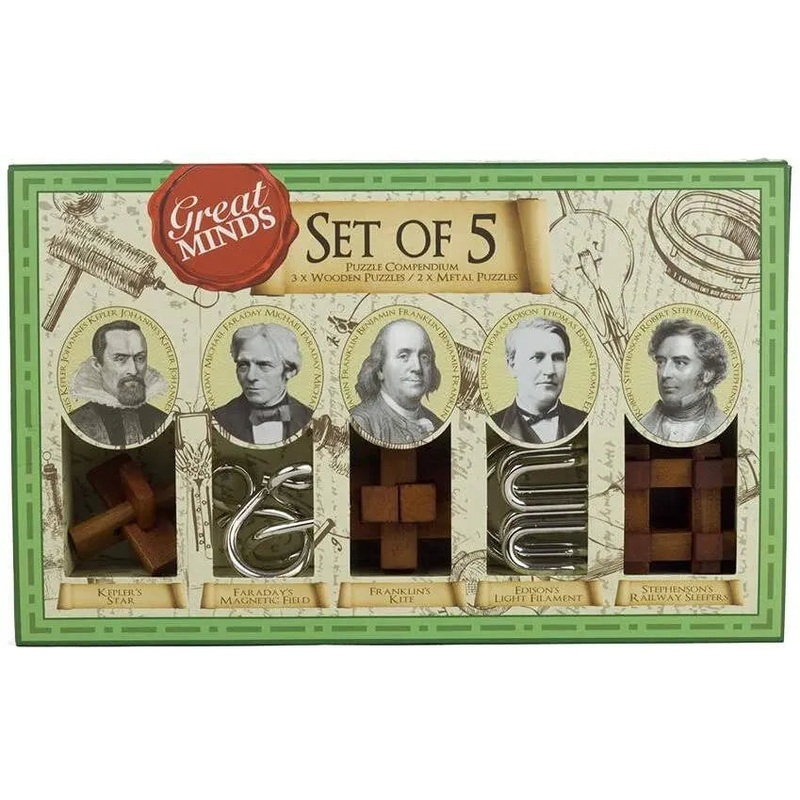Great Minds Set Of 5