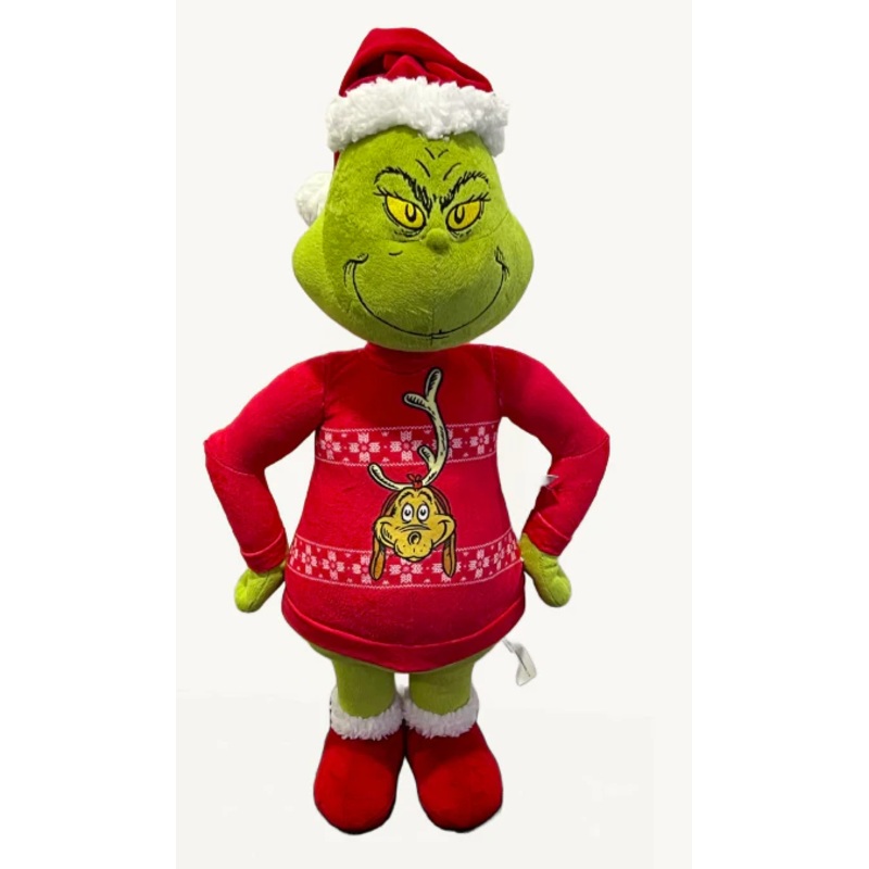 Grinch Holiday Greeter With Max Jumper