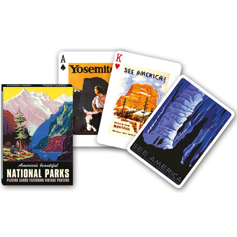 GAME PLAYING CARDS NATIONAL PARKS POKER